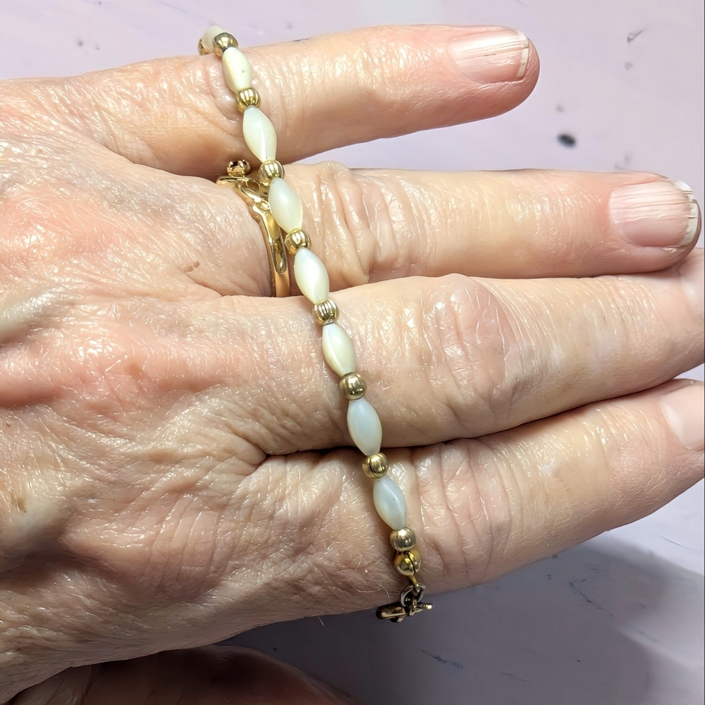 Avon Faux Opal Tennis Style Women's Bracelet